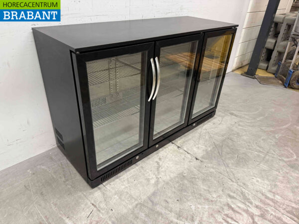 Backbar Bar Cooler Glasschiebetüren 318 Liter 133,5 cm 230V Horeca – Bild 3