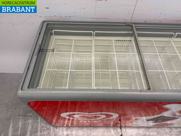 AHT Freezer Ladengefrierschrank mit Glasschiebedeckel 364 Liter 230V Horeca – Bild 6