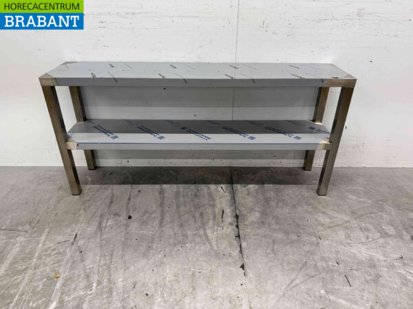 Combisteel Edelstahl Doppel-Etagere Brücke 140 x 30 x 66 cm Catering