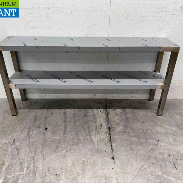 Combisteel Edelstahl Doppel-Etagere Brücke 140 x 30 x 66 cm Catering