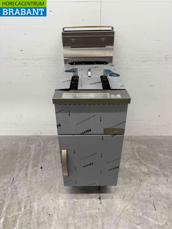 Edelstahl Friteuse Fritteuse 21 Liter PROPAANGAS Catering