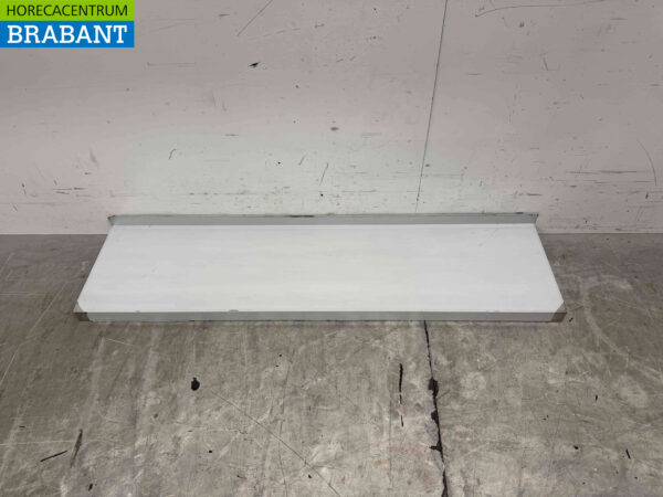 Wandregal aus Edelstahl 120 x 30 cm Catering