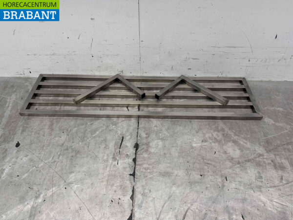 Edelstahl Pannerek 120 x 30 cm Catering