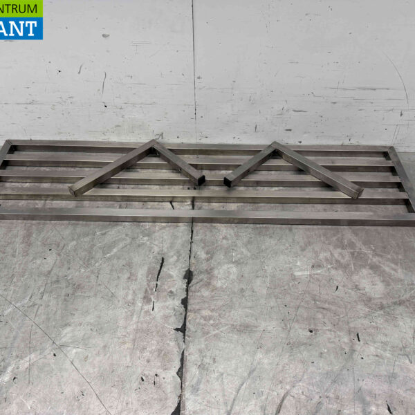 Edelstahl Pannerek 120 x 30 cm Catering