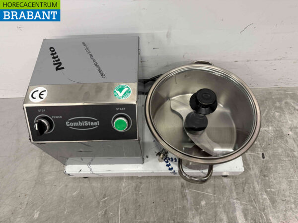 Combisteel Edelstahl Gemüseschneider Kutter 2,5 Liter 230V Horeca – Bild 2