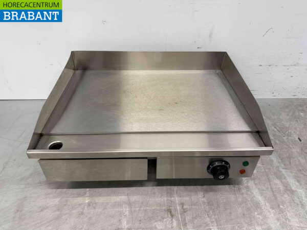 Combisteel Edelstahl Grillplatte Glatt 55 cm 230V Horeca