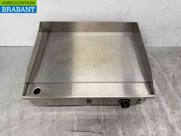 Combisteel Edelstahl Grillplatte Glatt 55 cm 230V Horeca – Bild 2