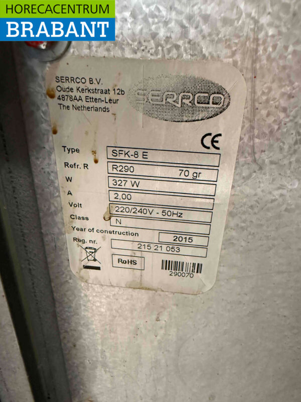 Serrco SFK-8E Fasskühler 135 cm 230V Horeca – Bild 5