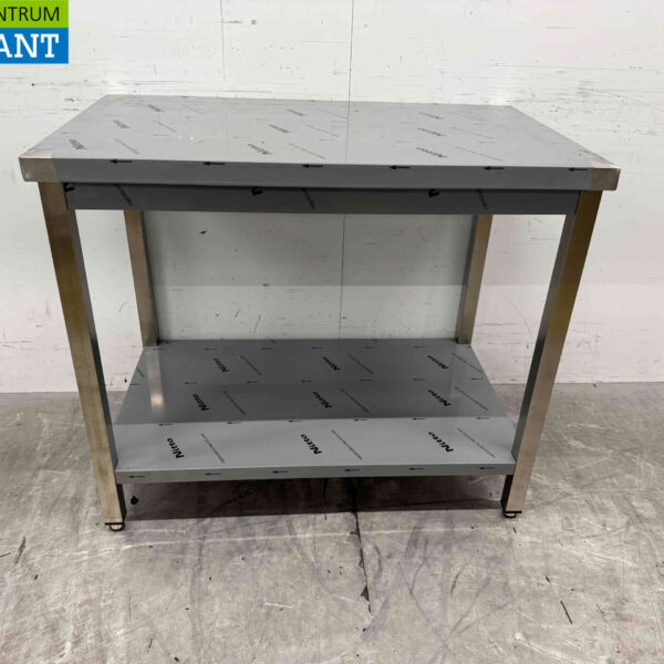 Edelstahl Arbeitstisch 100 x 60 x 86 cm Horeca