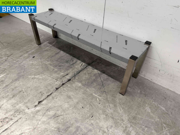 Combisteel Edelstahl Etagere Brücke 120 cm Horeca – Bild 2