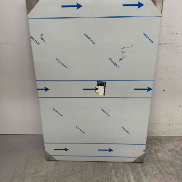 Arbeitsplatte aus Edelstahl 120 x 80 cm Horeca