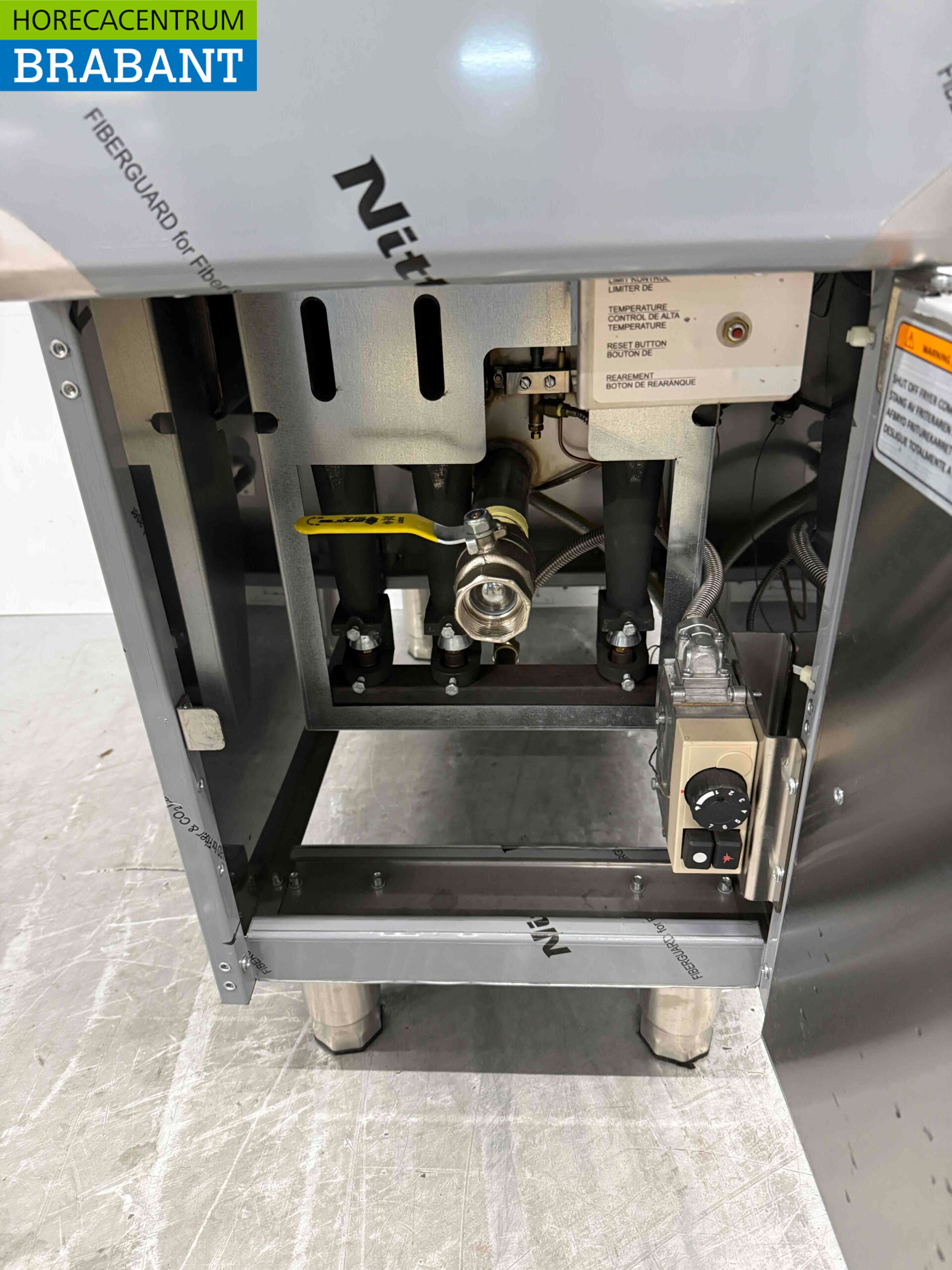 Edelstahl Friteuse Fritteuse 21 Liter GAS Catering – Bild 5