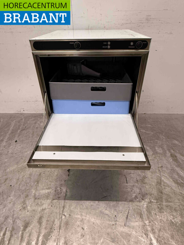Alfa Vergina 50 Geschirrspüler aus Edelstahl mit Ablaufpumpe 400V Horeca – Bild 4