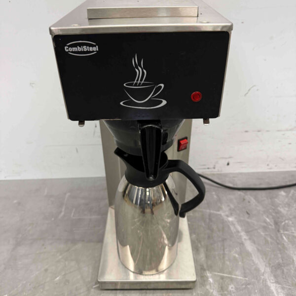 Combisteel Kaffeemaschine aus Edelstahl Kaffeemaschine mit Thermoskanne 230V Horeca