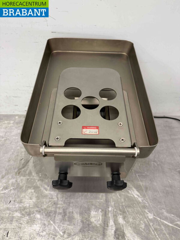 Combisteel Edelstahl Elektrischer Fleischwolf Fleischwolf Fleischschneider 230V Metzgerei Horeca – Bild 2