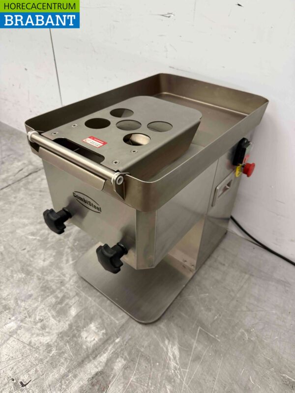 Combisteel Edelstahl Elektrischer Fleischwolf Fleischwolf Fleischschneider 230V Metzgerei Horeca – Bild 4