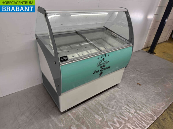 Mobile Combisteel Bali Scoop Eiscremevitrine 9 Schalen 230V Horeca – Bild 2