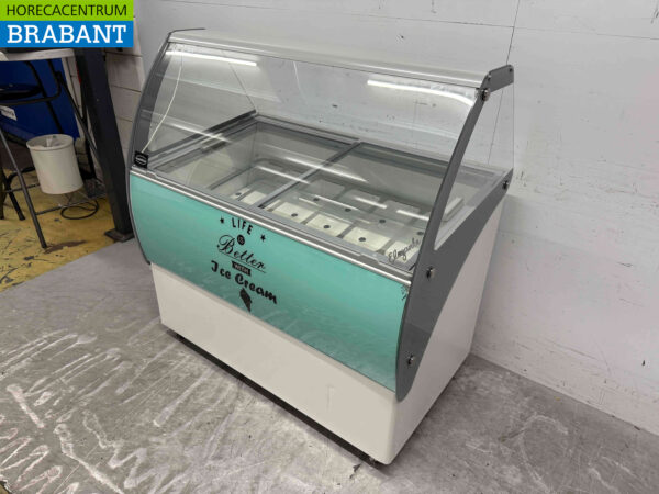 Mobile Combisteel Bali Scoop Eiscremevitrine 9 Schalen 230V Horeca – Bild 3