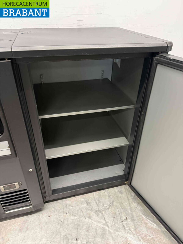 Gamko Bar-Kühlschrank 2 Türen und Flaschenhalter 170,5 cm 230V Horeca – Bild 5