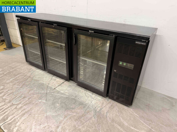 Maxxfrost Bar-Kühlschrank 3 Glastüren 200,2 cm 230V Horeca – Bild 2