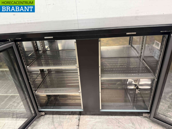 Maxxfrost Bar-Kühlschrank 3 Glastüren 200,2 cm 230V Horeca – Bild 4