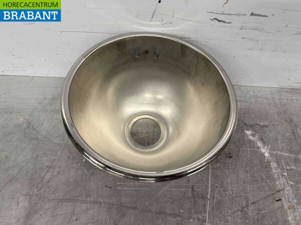 Combisteel-Spülbecken aus Edelstahl Durchmesser 23,5 cm Horeca – Bild 2