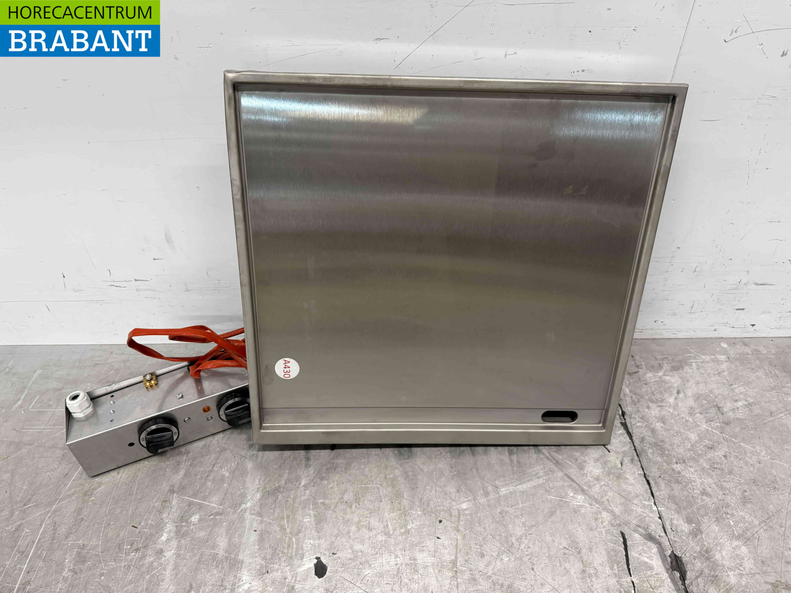 Edelstahl Mareno Drop-in Griddle Griddle 62,5 cm 400V Horeca