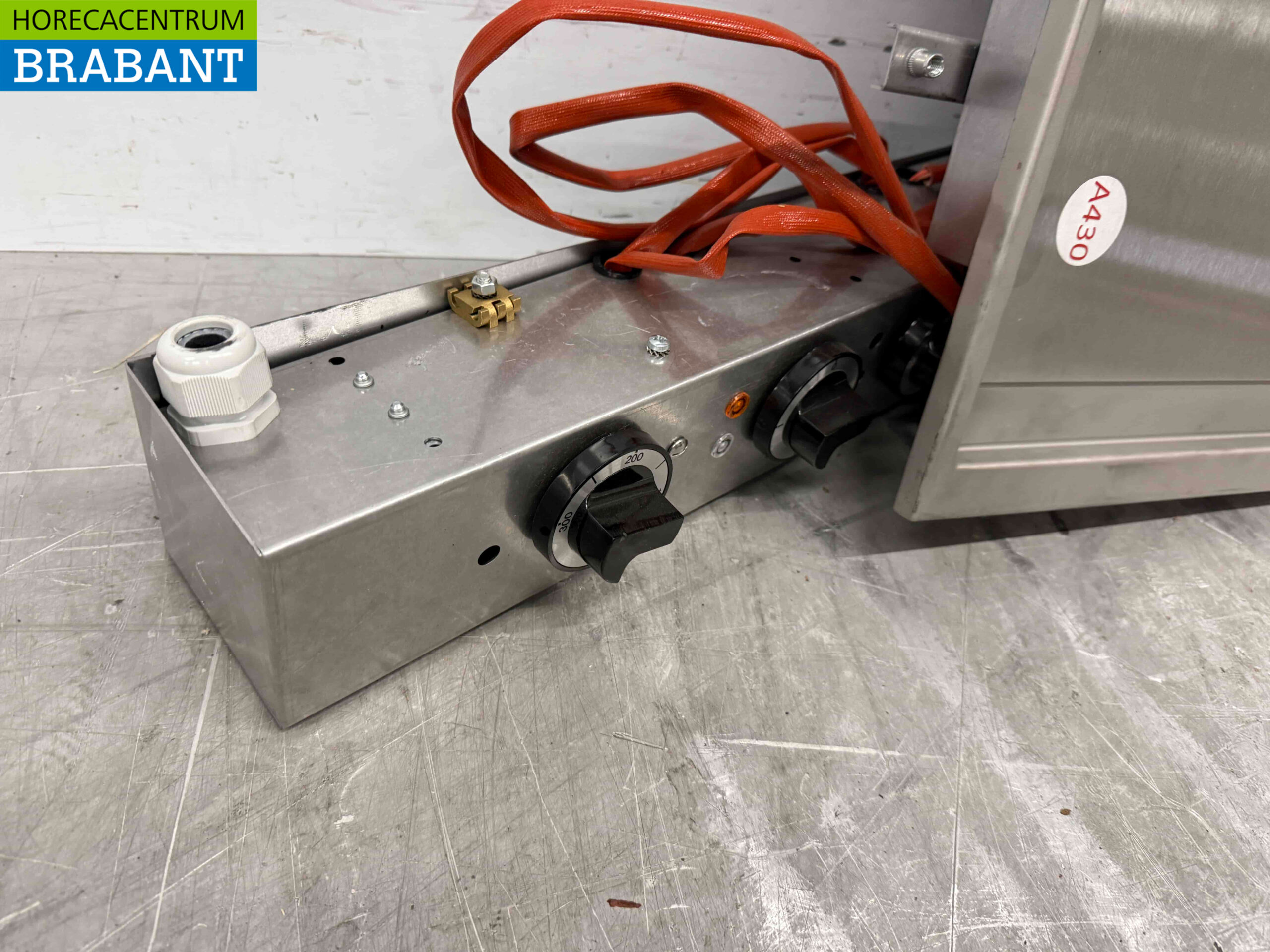 Edelstahl Mareno Drop-in Griddle Griddle 62,5 cm 400V Horeca – Bild 3