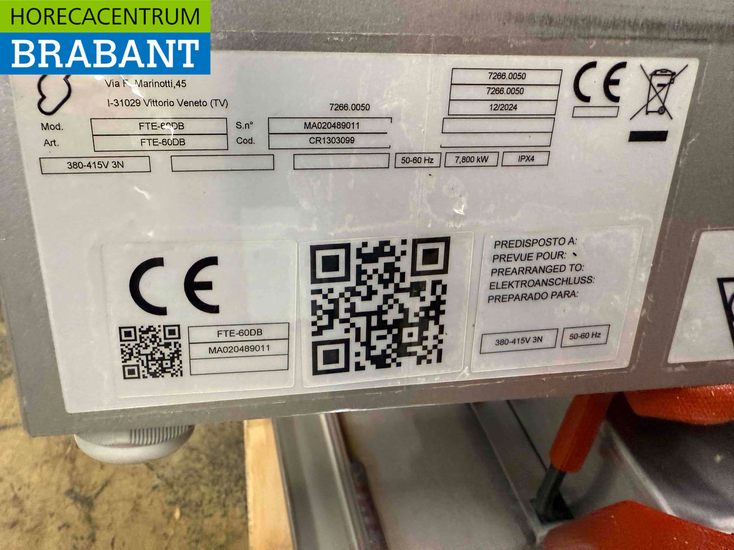 Edelstahl Mareno Drop-in Griddle Griddle 62,5 cm 400V Horeca – Bild 4