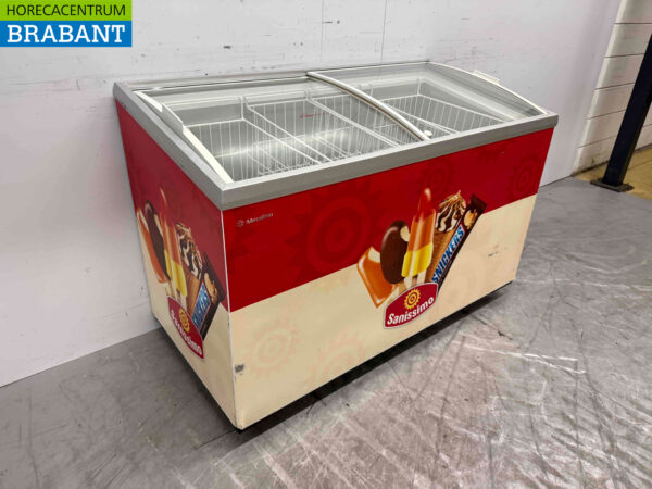 Metalfrio Gefrierschrank Gefrierschrank mit Glasschiebedeckel 391 Liter 230V Horeca – Bild 3
