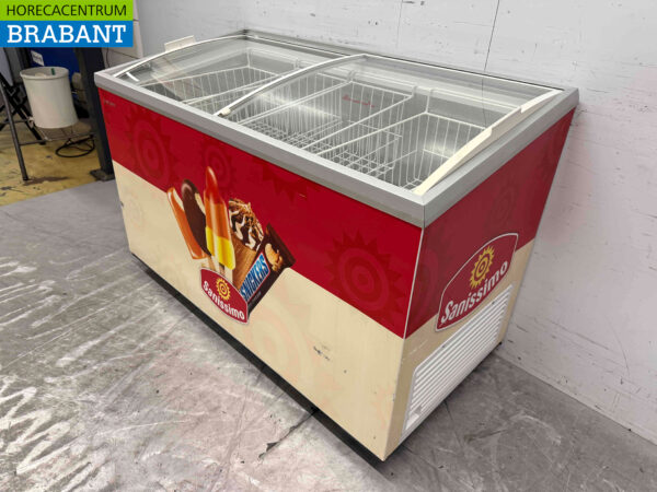 Metalfrio Gefrierschrank Gefrierschrank mit Glasschiebedeckel 391 Liter 230V Horeca – Bild 4