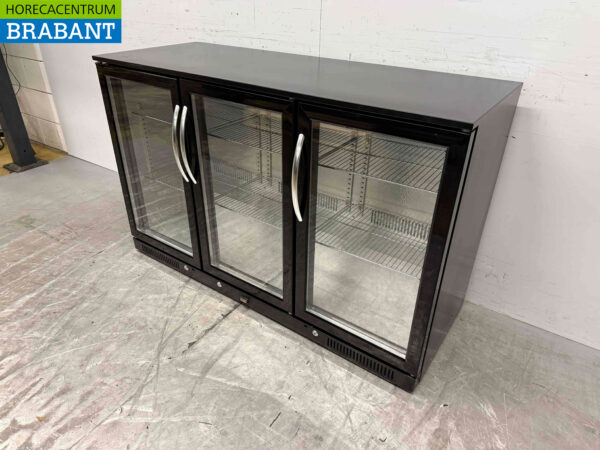 Backbar Bar Cooler Glasschiebetüren 280 Liter 133,5 cm 230V Horeca – Bild 2