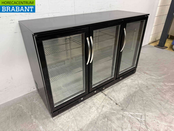 Backbar Bar Cooler Glasschiebetüren 280 Liter 133,5 cm 230V Horeca – Bild 3