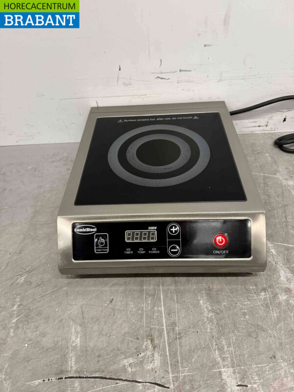 Combisteel Induktionsplatte aus Edelstahl 34 cm 230V Horeca