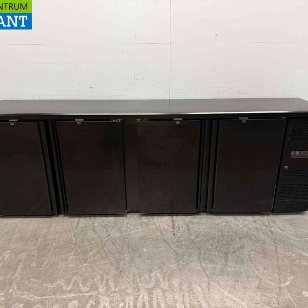 Combisteel Bar-Kühlschrank Backbar 4 Türen 254.5 cm Catering