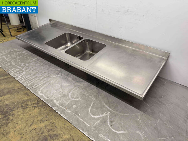 Edelstahl-Spülbecken 120 x 70 cm Horeca (kopie) – Bild 3