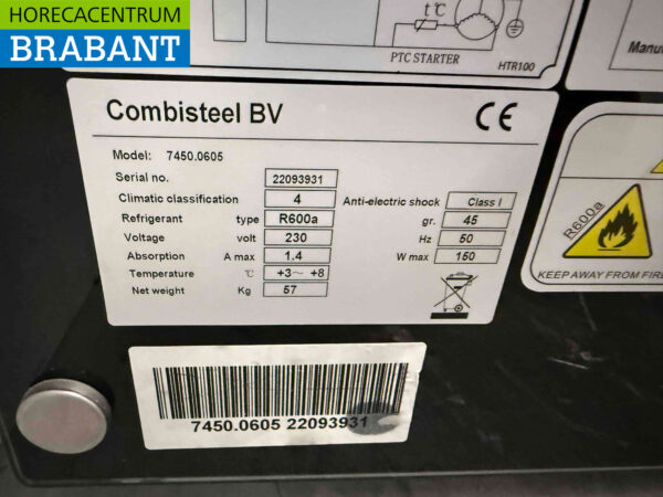 Saro Lisette 100 Kühlvitrine Konditorei 85 Liter 230V Horeca (kopie) – Bild 7