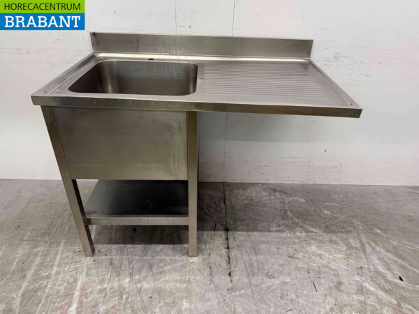 Edelstahlspüle Spülbecken Flügeltüren Premium-line 140cm Catering (kopie)