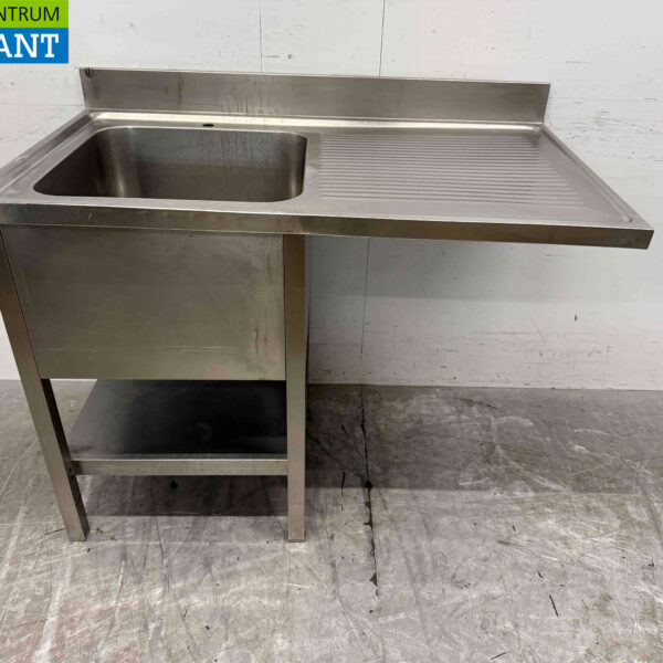 Edelstahlspüle Spüle 140 cm Horeca