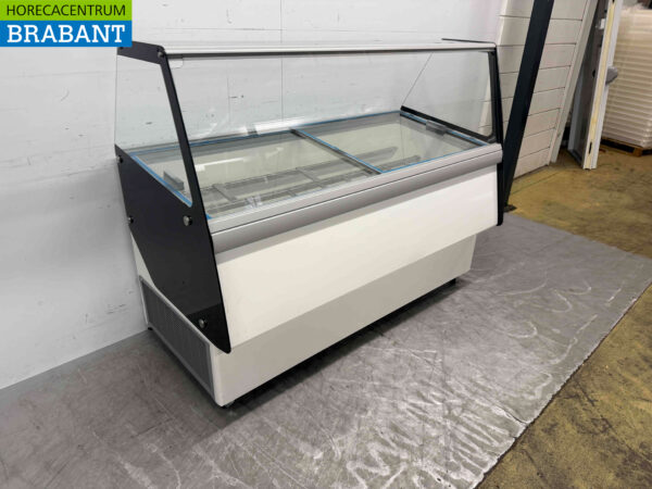 Mobile Combisteel Hawai-Eiskremvitrine mit 16 Behältern 230V Horeca (kopie) – Bild 2