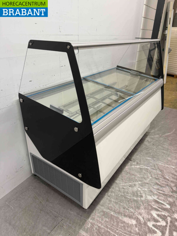 Mobile Combisteel Hawai-Eiskremvitrine mit 16 Behältern 230V Horeca (kopie) – Bild 4