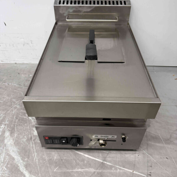 Edelstahl Friteuse 8 Liter GAS Catering