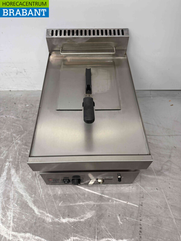 Edelstahl Friteuse 8 Liter GAS Catering – Bild 2