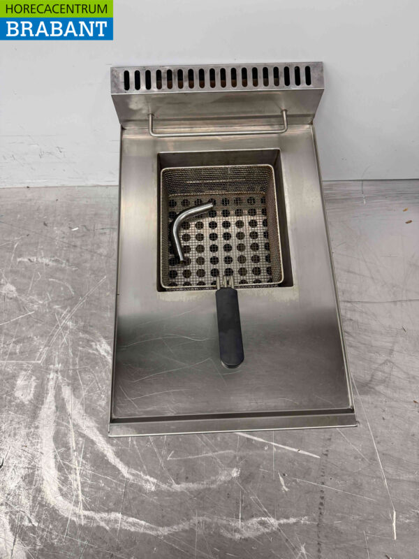 Edelstahl Friteuse 8 Liter GAS Catering – Bild 5