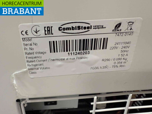 Mobile Combisteel Hawai-Eiskremvitrine mit 16 Behältern 230V Horeca (kopie) (kopie) – Bild 8