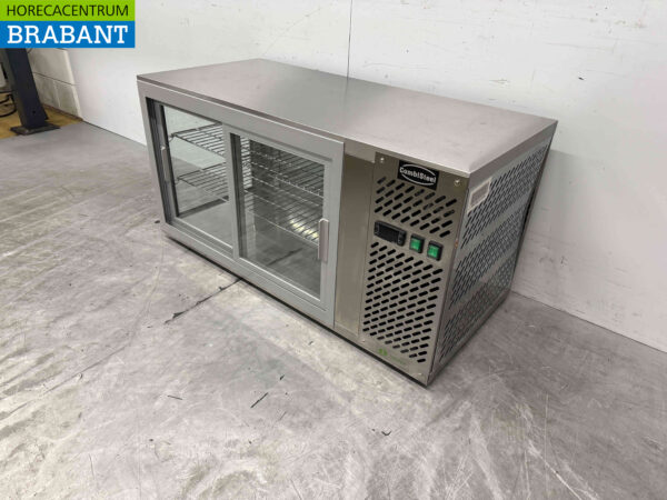 Edelstahl Combisteel Kühlvitrine 111 cm 230V Horeca – Bild 2