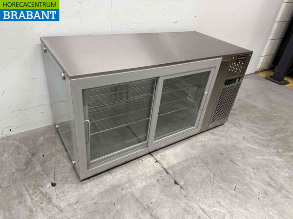 Edelstahl Combisteel Kühlvitrine 111 cm 230V Horeca – Bild 3