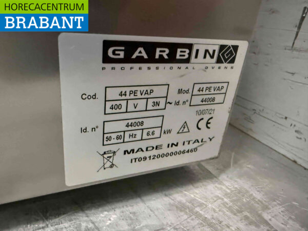 Edelstahl Garbin Umluftofen 60/40 cm 320V Horeca – Bild 5