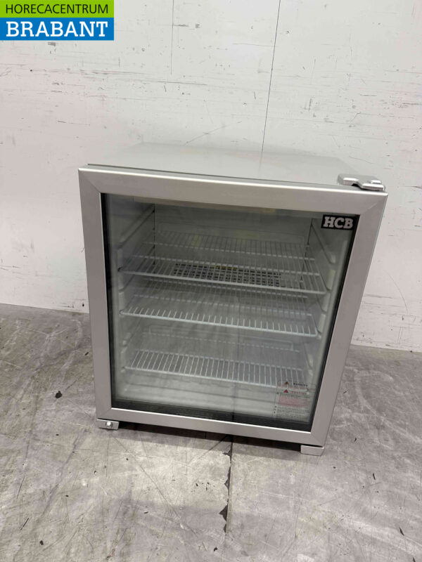 HCB Glastürkühlschrank Getränkekühlschrank Glastür 90 Liter 230V Horeca