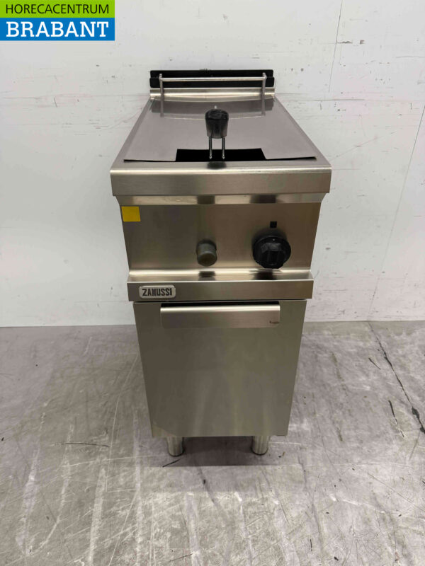 Edelstahl Zanussi Fritteuse 14 Liter Erdgas Catering